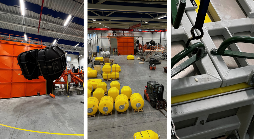 Recently installed the largest #rotomolding machine with independent arms in Northern Europe. PU foam filling.